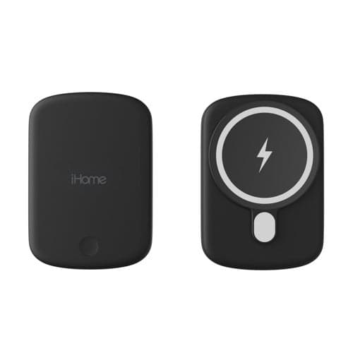 10000mAh Magnetic Wireless Charging Power Bank Black